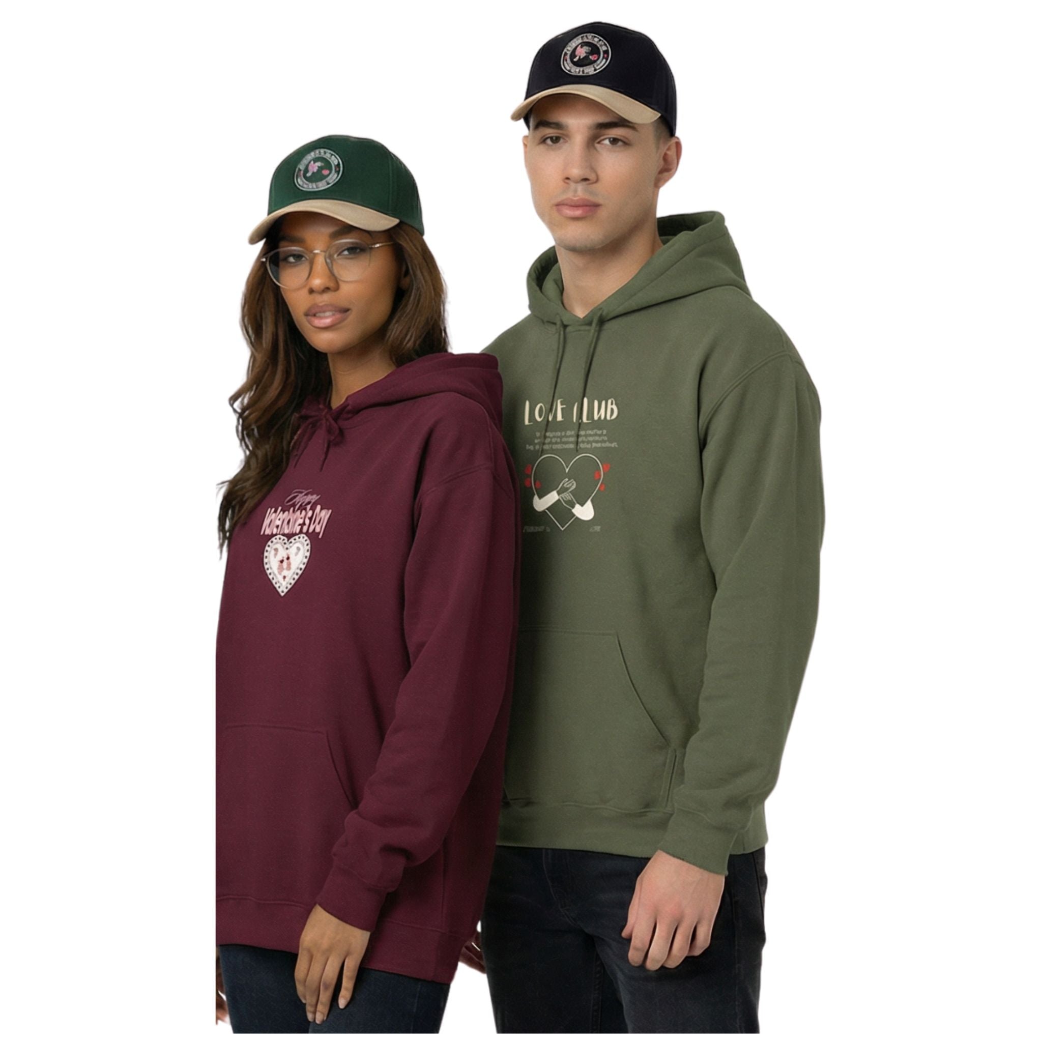 Unisex stylish 5-panel trucker hat with structured front panel and comfortable snapback closure