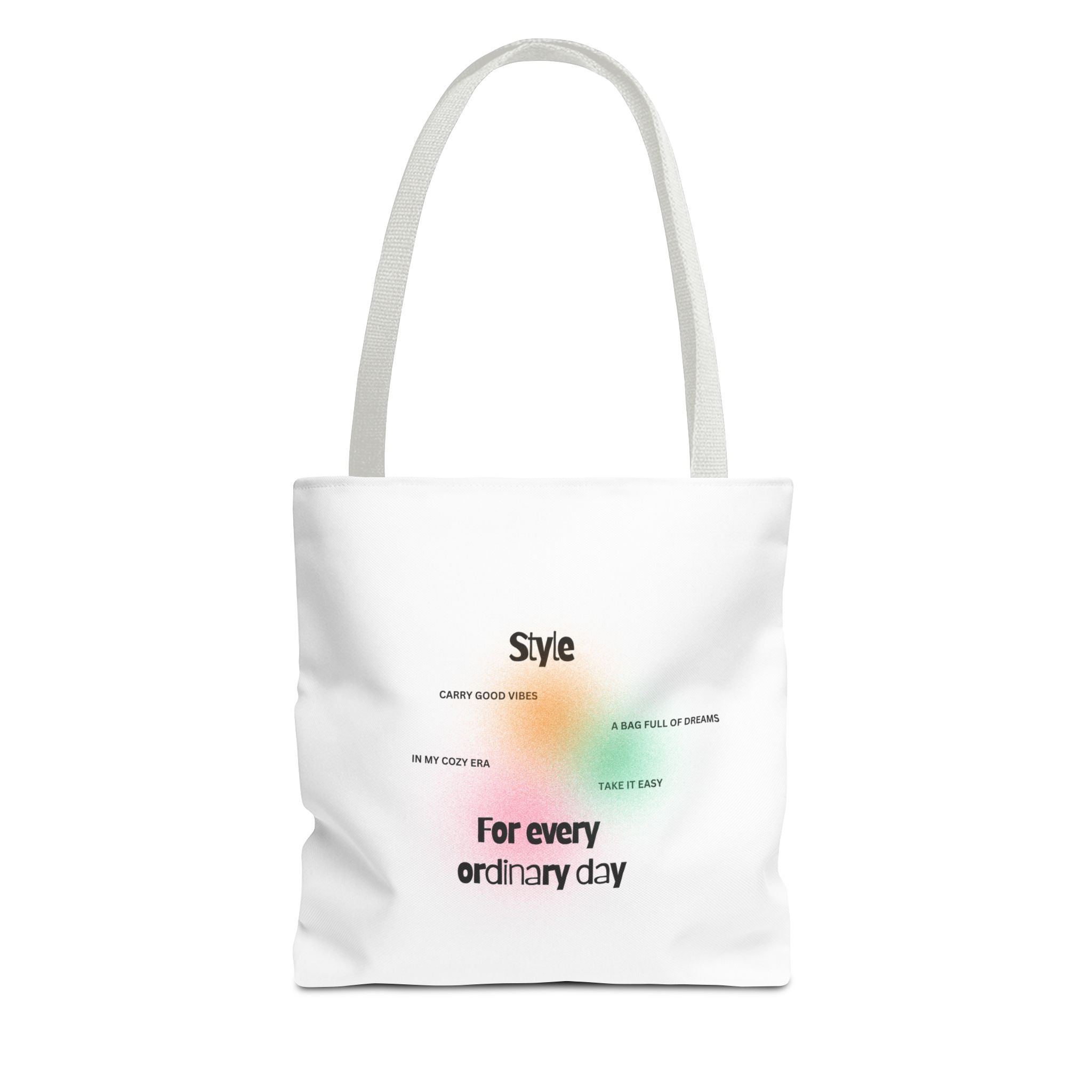 Spacious everyday canvas tote bag for books, groceries, and daily essentials
