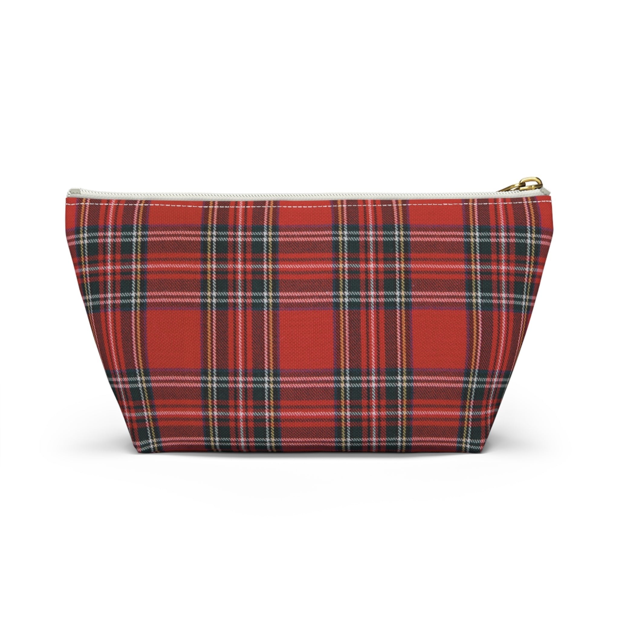 Winter Christmas era themed travel makeup bag