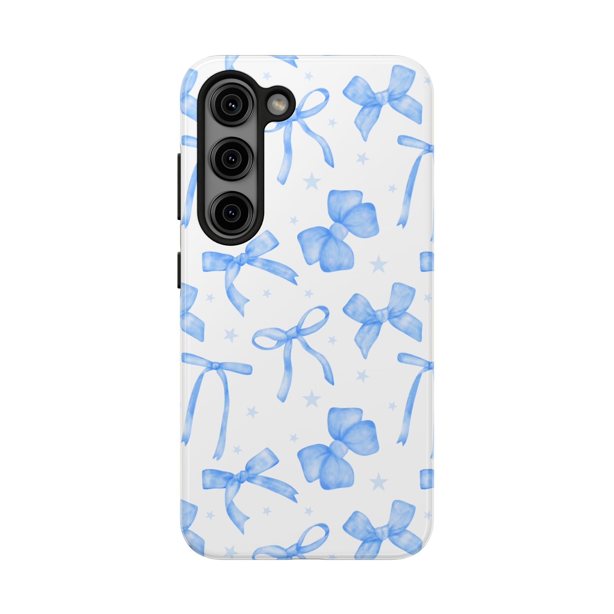 Cute Blue Ribbon Tough Phone Caseshop_name##product_colorPhone Case