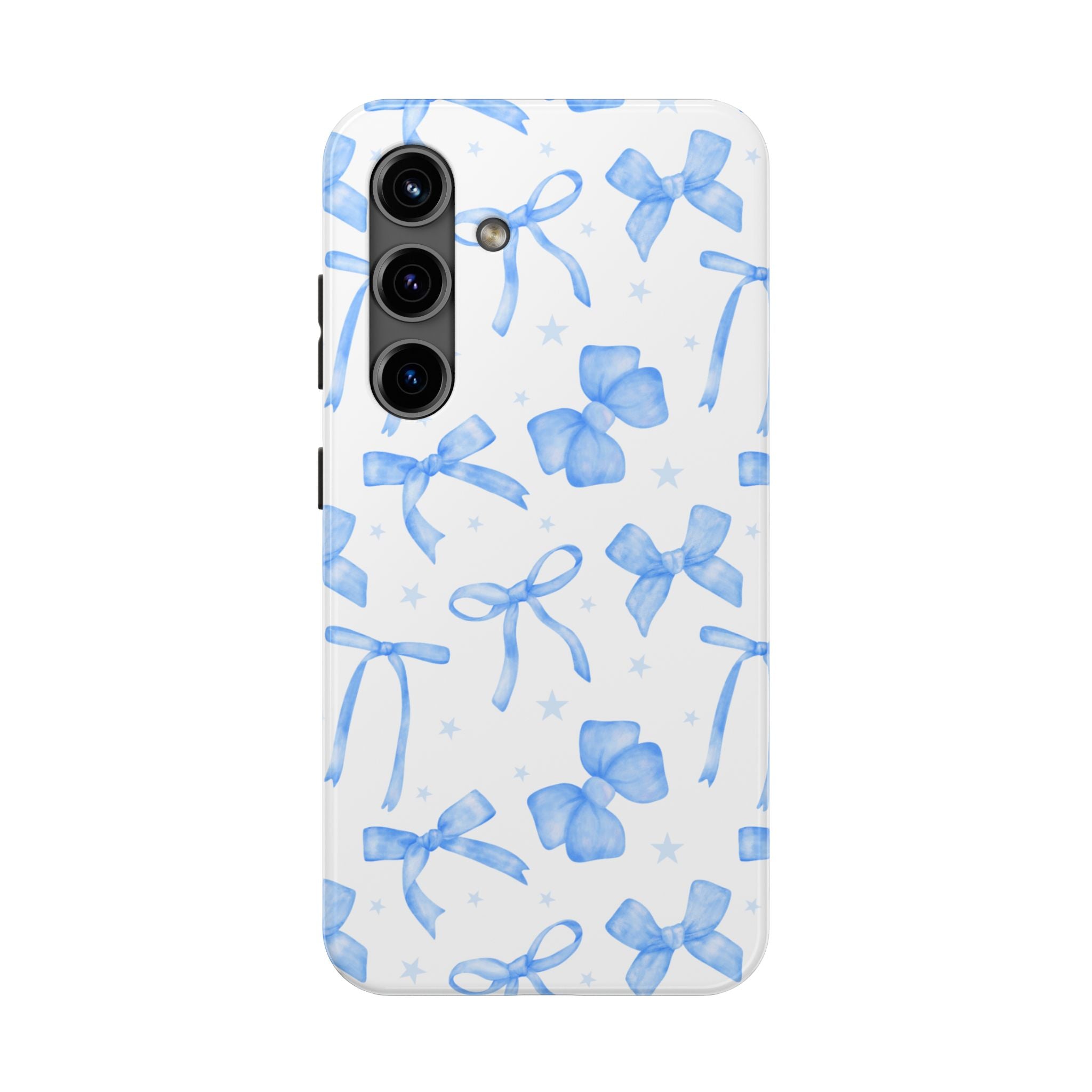 Cute Blue Ribbon Tough Phone Caseshop_name##product_colorPhone Case