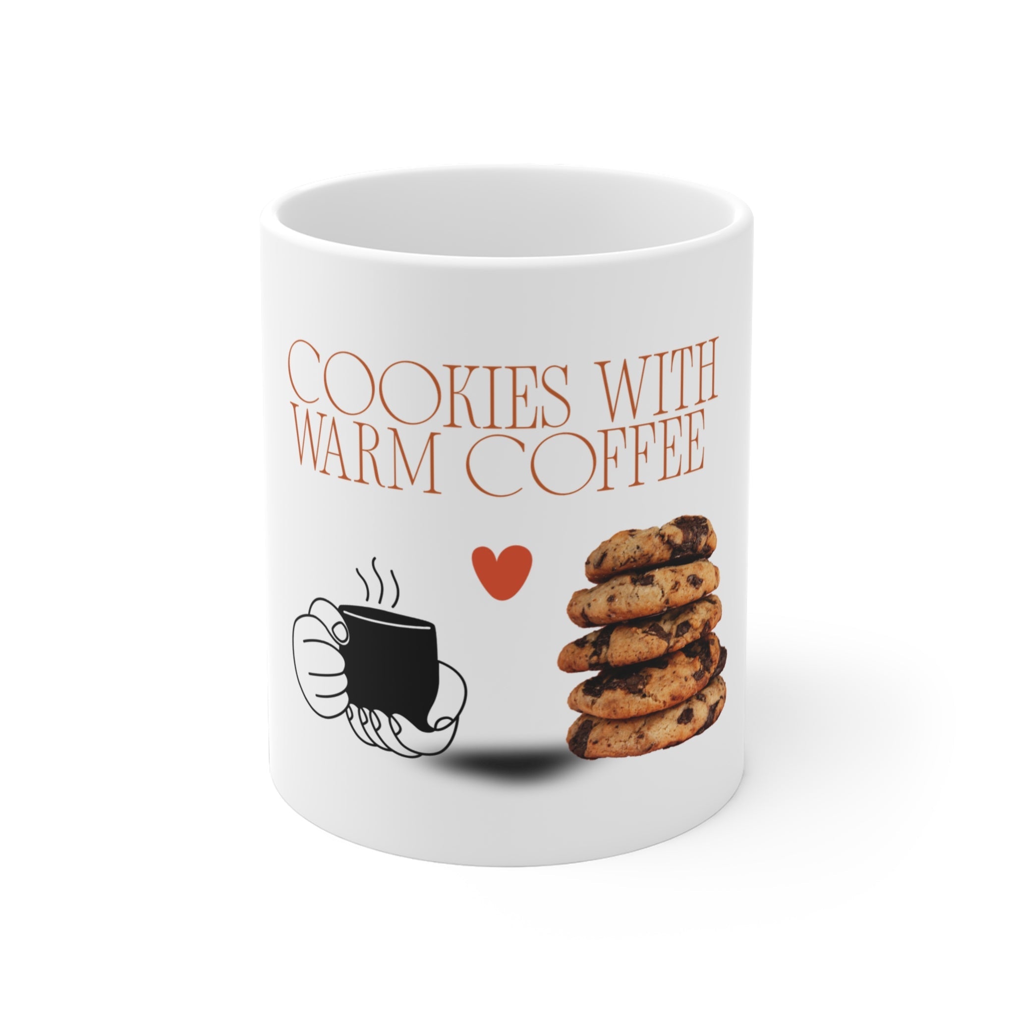 Chocolate Cookies with Warm Coffee Mugshop_name#Mug