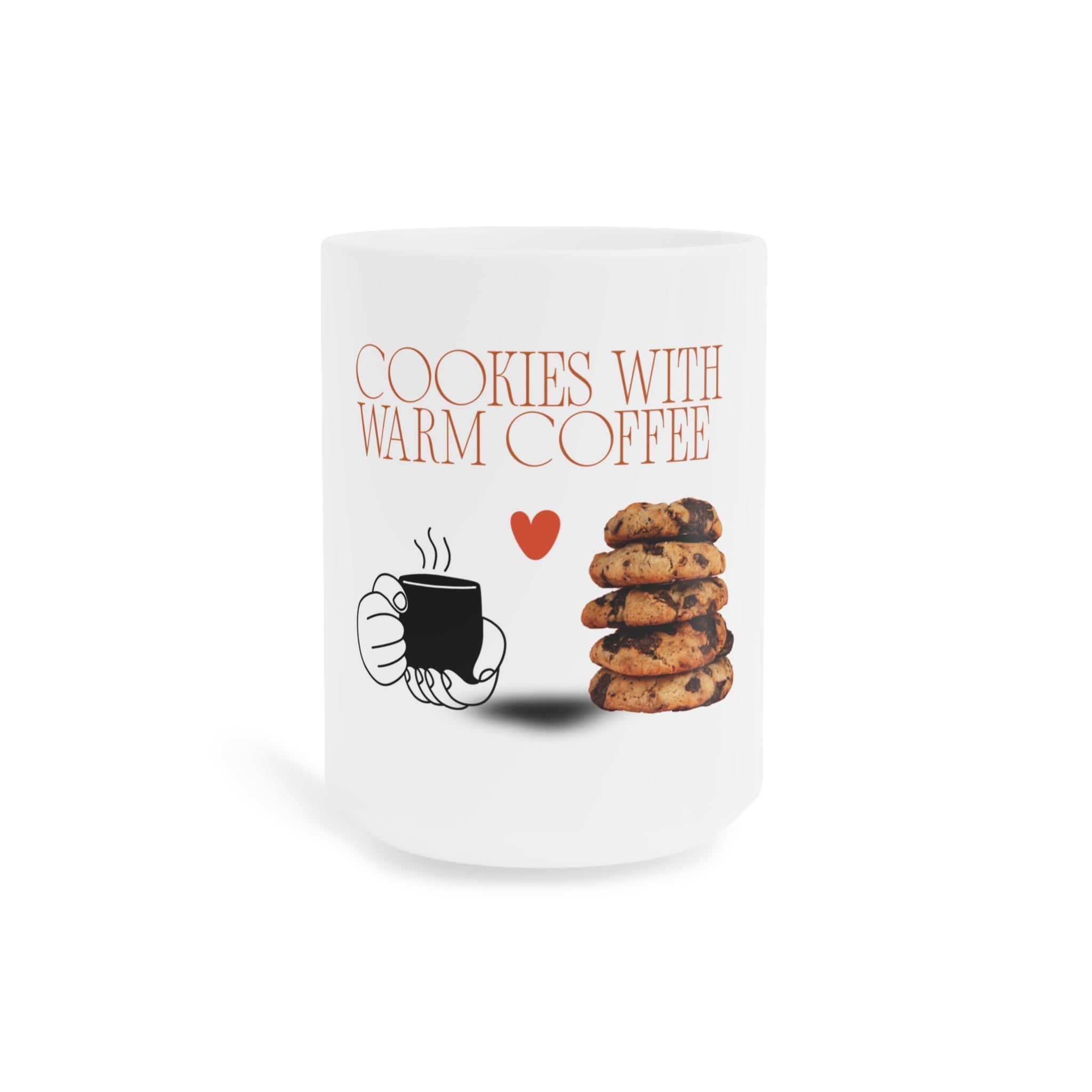 Chocolate Cookies with Warm Coffee Mugshop_name#Mug