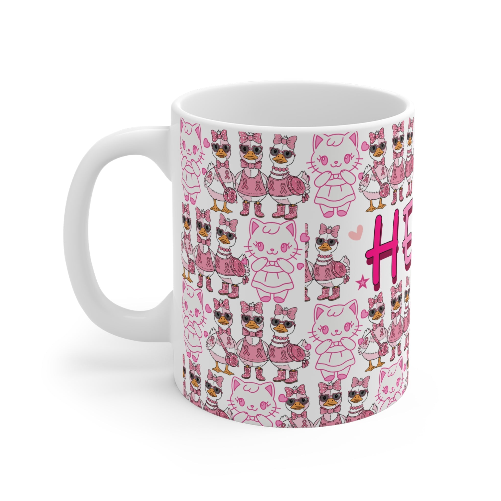 Cute Hello Animal Pattern Mugshop_name##product_color