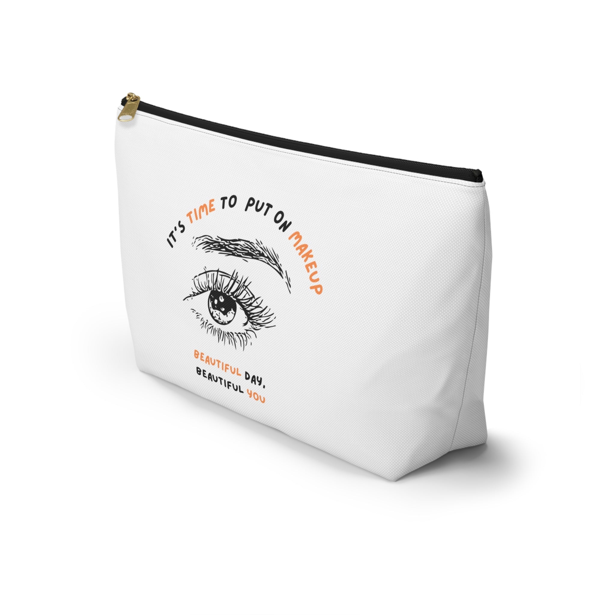 It’s Time to Put On Makeup Pouchshop_name#Bags