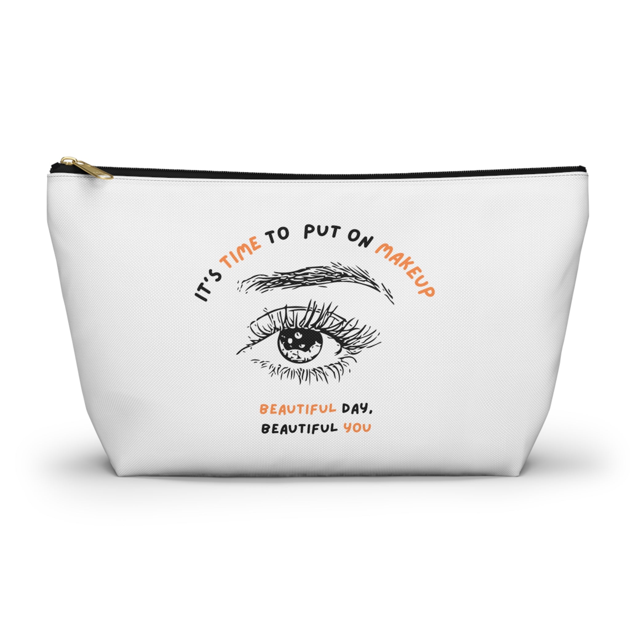 It’s Time to Put On Makeup Pouchshop_name#Bags