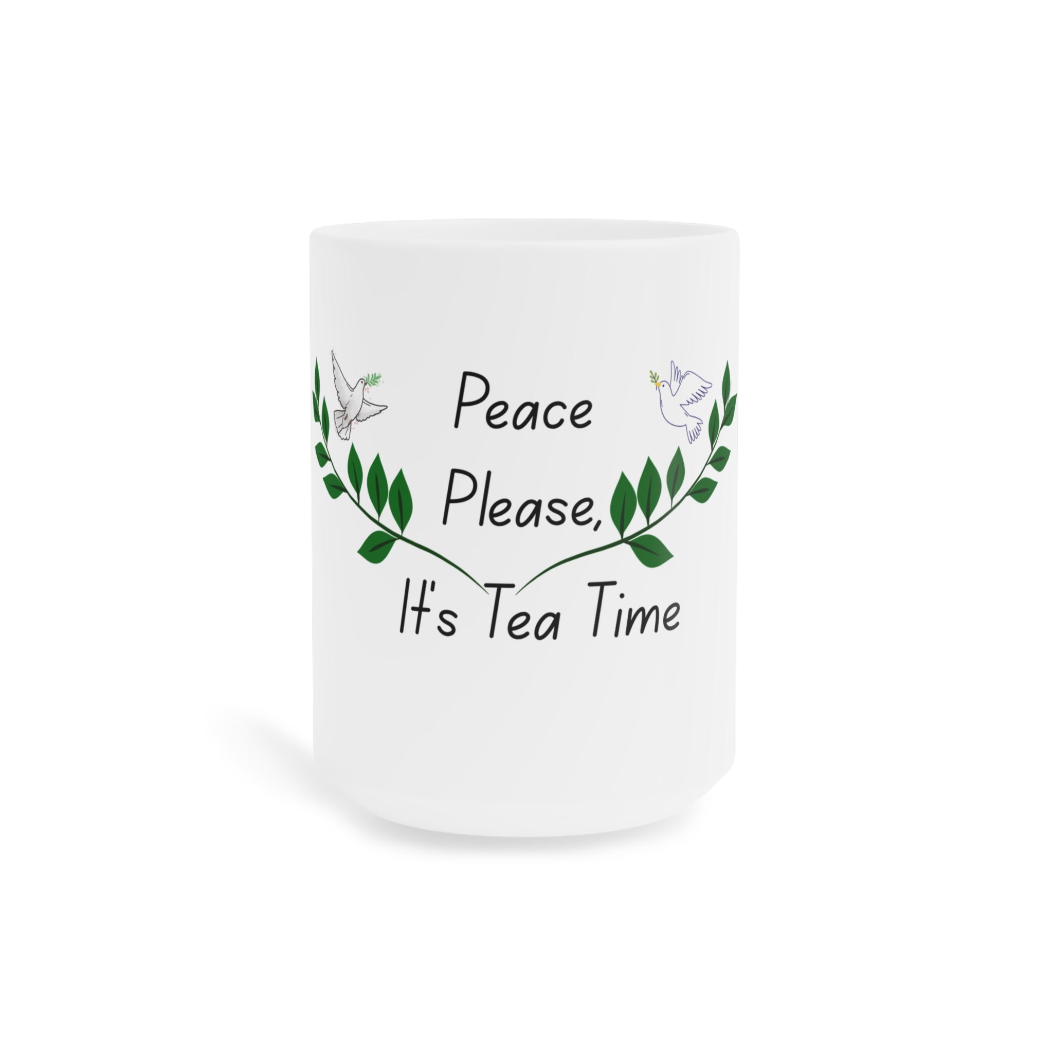Peace, Please — It’s Tea Time Mugshop_name##product_color