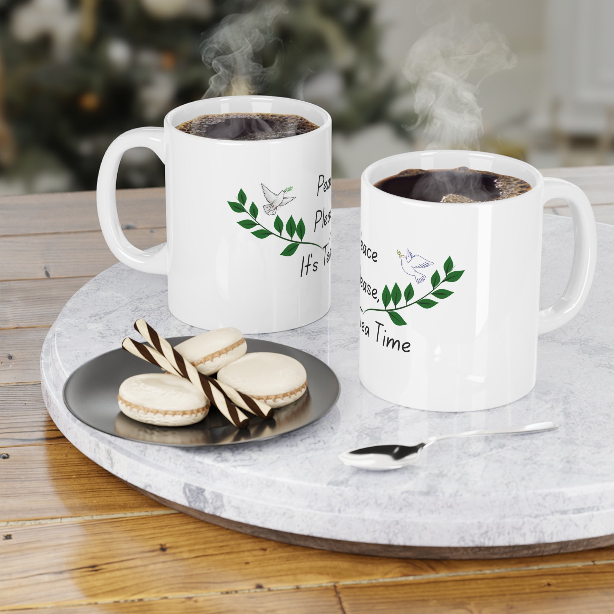 Peace, Please — It’s Tea Time Mugshop_name##product_color
